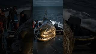 Giant Golden Salamander Appears on Fishing Boat Fishermen Observe Rare Marvel