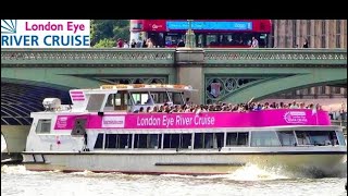 LONDON EYE BOAT RIVER CRUISE 2021