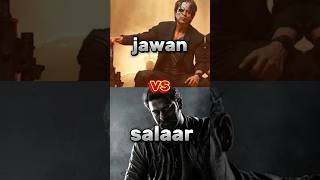 jawan💙vs SALAAR💚🥵 #srk king 👑 khan vs prabhas # sallar #trending shorts