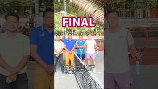 Andika/Jimmy Menangkan Partai Penentu Final Dandim Kerinci Cup 2024 | Turnamen Tennis Beregu Putra