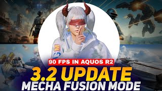 Mecha Fusion Mode|Finally 90 fps in Aquos R2 |New Mode Gameplay| Newsop93 | PUBGM |#120fps #PUBGM