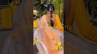 Haldi ka dupatta #youtubeshorts #indianwedding