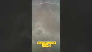 Village main Giri Bijlee😱 #thunderstorm #travel #trending #nature #reels #shorts #youtubeshorts