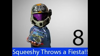 Squeesh shows off his Halo MEGA haul then fiesta: Halo Infinite Fiesta 8