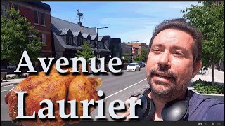 La plus belle rue commerciale du Plateau: L'avenue Laurier.