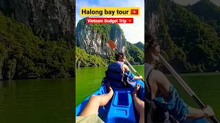 Halong Bay Tour from Hanoi, Vietnam 🇻🇳 | Vietnam Budget Trip 2023 #youtubeshorts #shorts #shortvideo