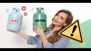 R32 VS R454B GASES REFRIGERANTES REEMPLAZO DE R410A EN NUEVOS EQUIPOS DE AIRE ACONDICIONADO CUAL USO