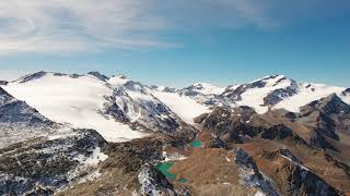 Vordere Rotspitze und Bergwelt der Ortler Alpen im Martelltal