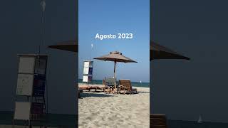 In spiaggia. Agosto 2023. Milano Marittima #marepineta