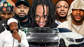 I LIKES THIS! RANKING ALL BLACK STREAMERS & YOUTUBERS CAR COLLECTION! Reaction