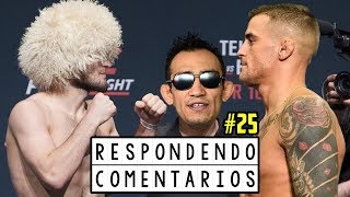 KHABIB X POIRIER NO UFC | RESPONDENDO COMENTÁRIOS #25