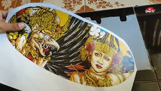 Tutorial Batik Layangan Kecil Full Gambar