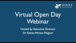 Virtual Open Day Webinar