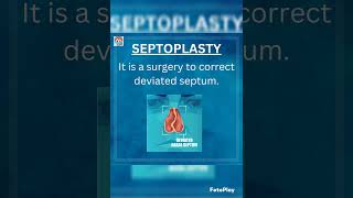 SEPTUM and SEPTOPLASTY.