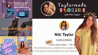 Congratulations for 300K subscribers on Taylormade Stories @nititaylor4105 ♥️