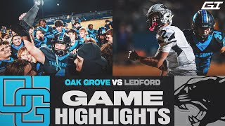 Oak Grove Vs Ledford | Two 7-0 Conference Rivals Meet On Live TV | NCHSAA FB 2022