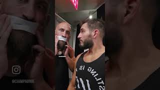 Tommaso Ciampa with the Worst RKO  in History #diy #diyrko #outtaknowwhere #randyorton #shorts