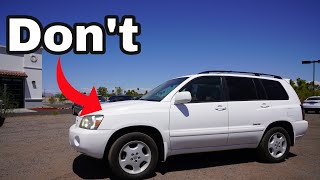 Toyota Highlander: Toyota's Worst Car