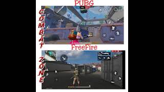 Pubg Mobile|FreeFire|Similar things in Training Area and Cheer Parks