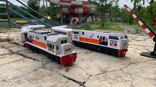 Mencari dan Merakit Mainan Kereta Api Anjlok,Cc201,Cc205,Cc206 Vintage,Perumka,Railking dan Gerbong