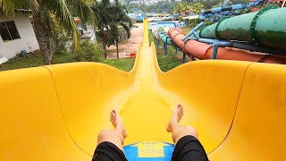 Wave Rider Water Slide At Melaka Wonderland Theme Park