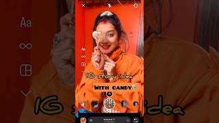 IG story idea with candy🍭/instagram story idea/RADHA RAJVANSHI ❤️#viral #ytshorts #shorts #igstory