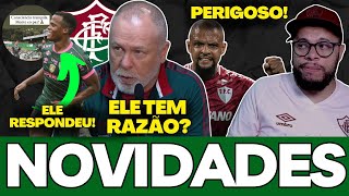 🚨MANO EXPLICOU DERROTA DO FLUMINENSE ELE ESTÁ CERTO, ARIAS VACILOU E MAIS INFORMAÇÕES