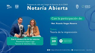 #NotaríaAbierta ”Teoría de la imprevisión”