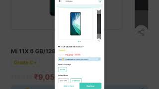 mi 11 x oder details from cashify super sale grade C+ under 9,050 #mi11x #cashify_mobile_review