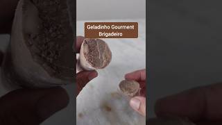 Como fazer Geladinho Gourment de Brigadeiro. #shorts #receitas #geladinho #geladinhogourmet