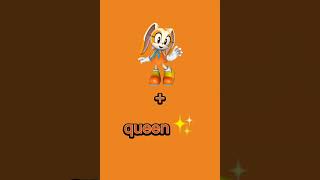 cream the rabbit + queen =..🧡✨