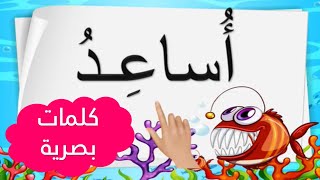 الكلمات البصرية 📖📖للأسبوع 4 الوحدة  2 من كتابي في اللغة العربية المستوى الأول