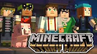 Minecraft: Story Mode -Telltale Games ,1 серия- Орден камня.Обзор, лучший мод для майнкрафта!