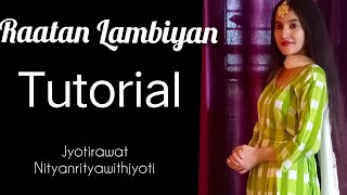 Raataan lambiyan dance Tutorial|Shershaah|Sidharth-kiara|Tanishk B| Jubin Nautiyal