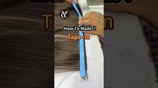 How to made Tape Ins ??🧐 #hairextension #hairextensionssydney #handtiedextensions #hairextentions