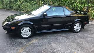 1986 Toyota MR2 walk around video