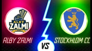 Alby Zalmi Vs Stockhlom CC | Friendly Tournment | GoPro Cricket Sweden | Homi Khan