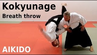 Aikido technique KOKYUNAGE against grip and strike attacks, by Stefan Stenudd