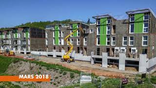 Timelapse YVRE  LEVEQUE Logements