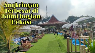 Tempat Wisata Terbaru di Bekasi - Angkringan Tepi Sawah Setu  #tempatwisata #bekasi #viral