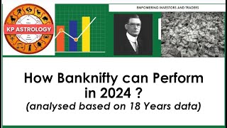 How Banknifty can perform in 2024 ? Trading Range | Analysis based on 18 Years of data | Gann Fan