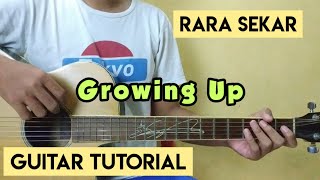 Rara Sekar - Growing Up (Gitar Tutorial)