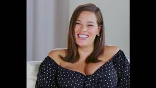 Ashley Graham busty in polka dots.  Lovely laugh.  VIDEO LOOP!