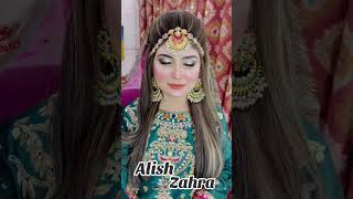 #Alishzahra #bride #makeup #hairs #glammakeup #makeover