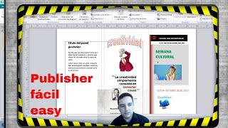 ¿cómo hacer un folleto en publisher? | Tutorial completo