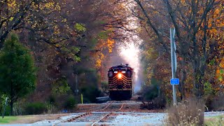 (4K) Nickel Plate "Reindeer Express," 11/16/24