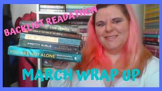 March Wrap Up- Backlist Readathon