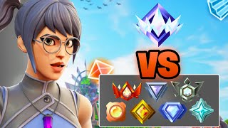 1 Unreal Vs Tous Les Rank De Fortnite ! 🏆