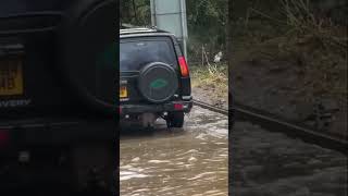 Land Rover fail #rufford #ruffordford #flood #ohno #fail #entertainment