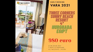 Three Corners Sunny Beach Resort- Charter Avion Egipt 2021